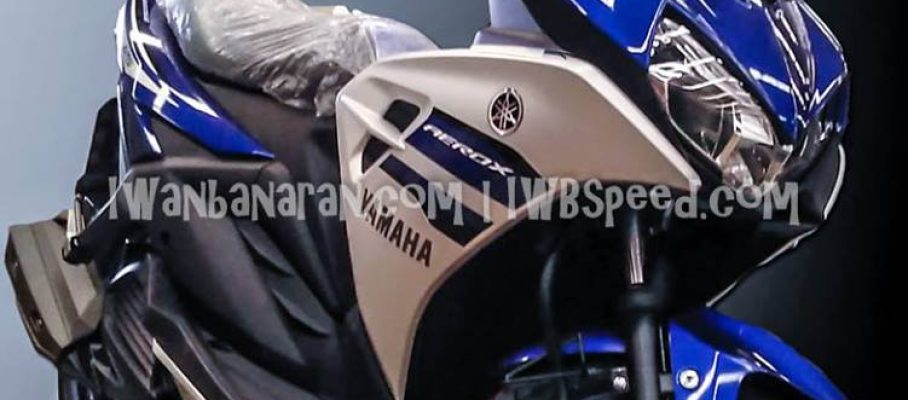 Yamaha AEROX 125 Blue Core HEADLAMP
