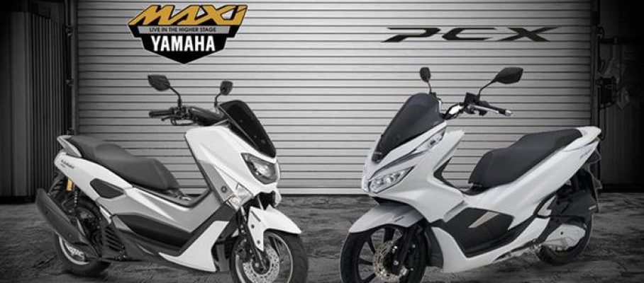 Yamaha-NMAX-vs-Honda-PCX-2018-duel