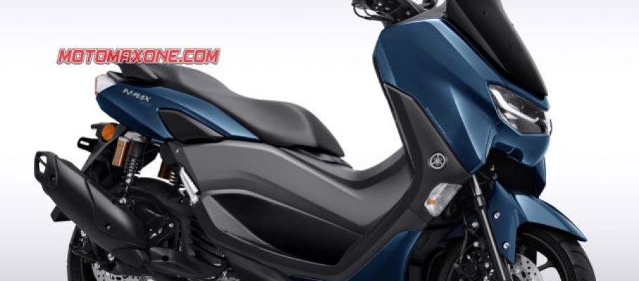 all new nmax 155 connected 2023 metallic blue
