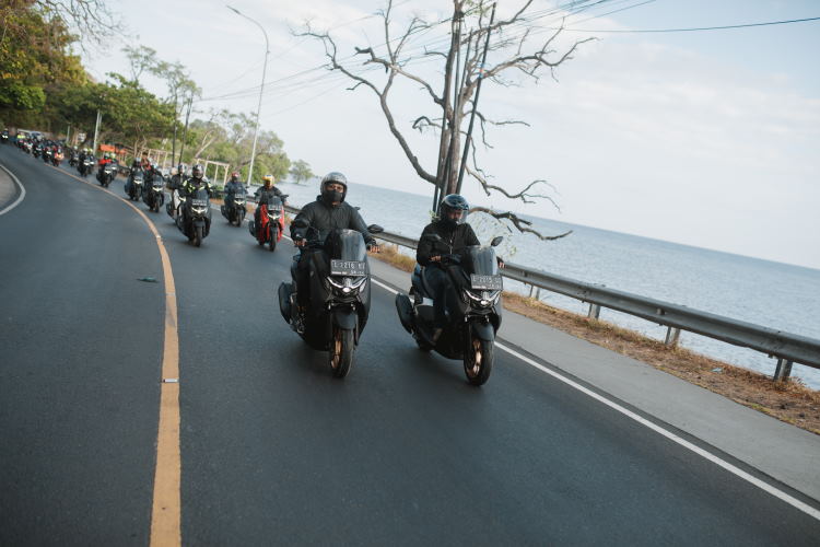 NMAX Tour Boemi, Tanda NMAX Turbo Sudah Mengaspal di Jatim