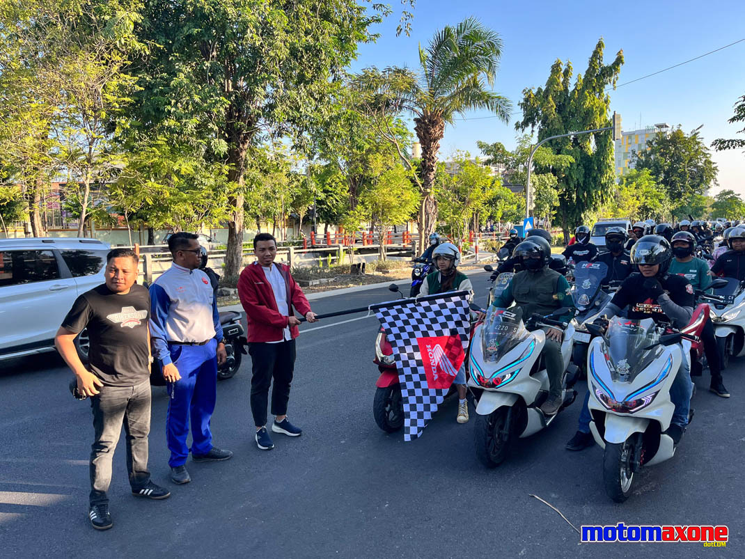 Weekend Ride Big Scooter Honda 2024, Cara MPM Honda Jatim Bermesraan Dengan Konsumennya